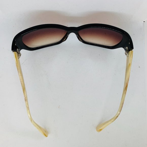 Oliver Peoples Brown White Ilsa Sunglasses - Picture 5 of 7